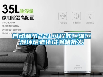 知識百科自動調節22L可程式恒溫恒濕環境老化試驗箱批發