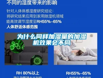 知識百科為什麽同樣加濕量的加濕機效果會不同