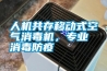 人機共存移動式空氣消毒機，專業消毒防疫