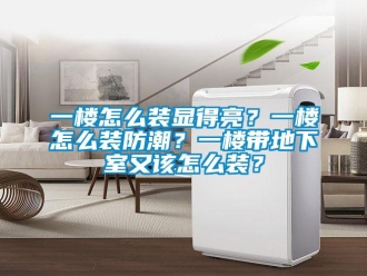 企業手机看片AV短片一樓怎麽裝顯得亮？一樓怎麽裝防潮？一樓帶地下室又該怎麽裝？