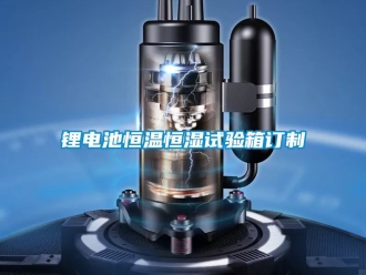 知識百科鋰電池恒溫恒濕試驗箱訂製
