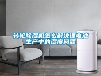 常見問題轉輪91看片在线下载機怎麽解決鋰電池生產中的濕度問題