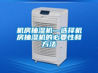 企業手机看片AV短片機房抽濕機—選擇機房抽濕機的必要性和方法