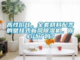 常見問題高性價比、全套材料配齊的壁掛式新風91看片在线下载機，你心動了嗎？