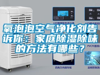 企業手机看片AV短片氧泡泡空氣淨化劑告訴你：家庭91看片在线下载除味的方法有哪些？