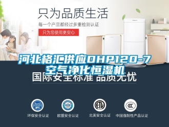 知識百科河北格匯供應DHP120-7空氣淨化恒濕機