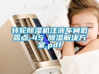 常見問題轉輪91看片在线下载機注液車間低露點-45℃91看片在线下载解決免费看片下载.pdf