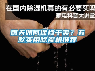 行業手机看片AV短片雨天如何保持幹爽？五款實用91看片在线下载機推薦
