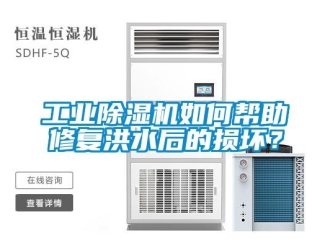常見問題工業91看片在线下载機如何幫助修複洪水後的損壞？