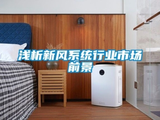 企業手机看片AV短片淺析新風係統行業市場前景