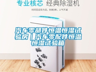 知識百科汽車零部件恒溫恒濕試驗房｜汽車零配件恒溫恒濕試驗箱