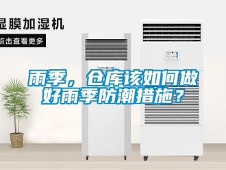 常見問題雨季，倉庫該如何做好雨季防潮措施？