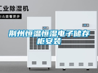 知識百科荊州恒溫恒濕電子儲存櫃安裝