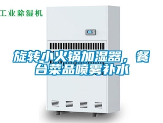 知識百科旋轉小火鍋加濕器，餐台菜品噴霧補水
