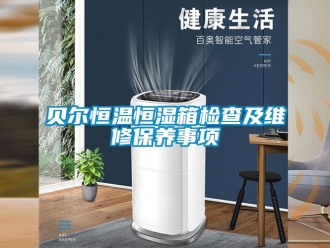 常見問題貝爾恒溫恒濕箱檢查及維修保養事項
