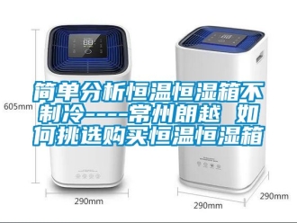 知識百科簡單分析恒溫恒濕箱不製冷----常州朗越 如何挑選購買恒溫恒濕箱