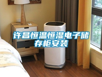知識百科許昌恒溫恒濕電子儲存櫃安裝