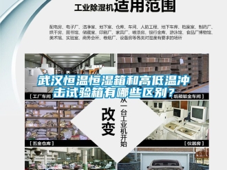 知識百科武漢恒溫恒濕箱和高低溫衝擊試驗箱有哪些區別？