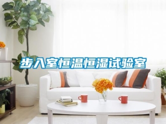知識百科步入室恒溫恒濕試驗室