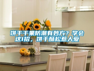 企業手机看片AV短片餅幹幹果防潮有妙方？學會這1招，餅幹酥鬆惹人愛