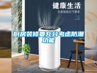 企業手机看片AV短片廚房裝修要充分考慮防潮功能