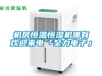 知識百科機房恒溫恒濕機哪有歡迎來電「至力電子」